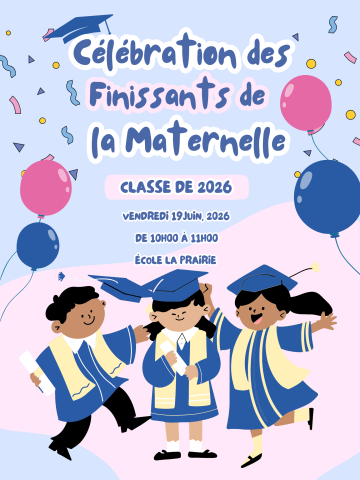 Invitation Graduation Maternelle