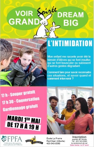 Soiree voir grand intimidation